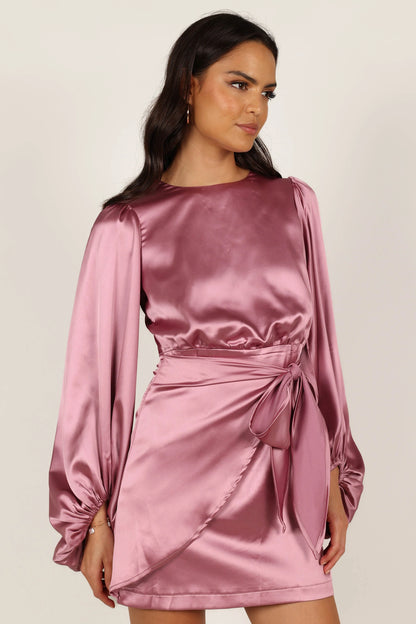 Opal Dress - Dusty Rose