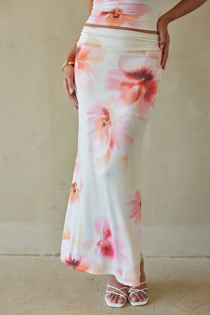 Anahi Floral Maxi Skirt