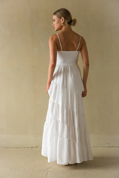 Donna Twist Front Maxi Dress